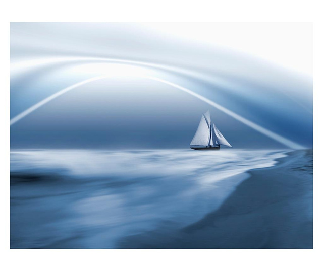 Fototapeta Lonely Sail Drifting 309x400 cm