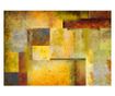 Foto tapeta Orange Hue Of Art Expression 140x200 cm