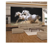 Foto tapeta Galloping Horses On The Sand 154x200 cm