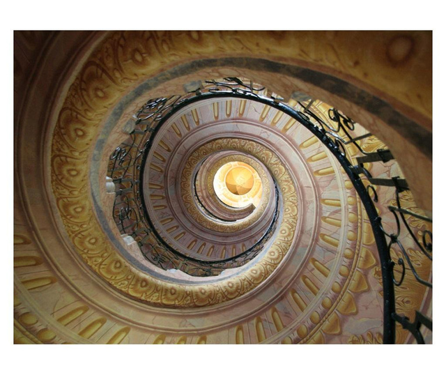 Foto tapeta Decorative Spiral Stairs 154x200 cm