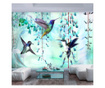 Foto tapeta Flying Hummingbirds Green 210x300 cm