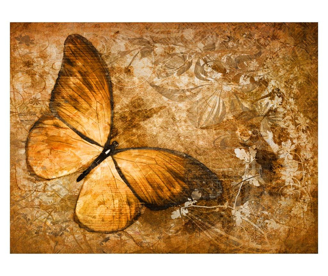 Foto tapeta Butterfly Sepia 270x350 cm