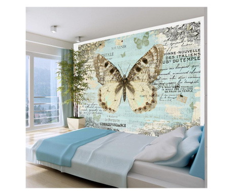 Foto tapeta Postcard With Butterfly