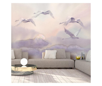 Foto tapeta Flying Swans 70x100 cm