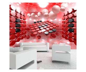 Foto tapeta Playing In Red And Black 245x350 cm