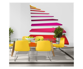 Foto tapeta Colorful Stairs 210x300 cm
