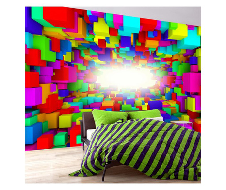 Foto tapeta Light In Color Geometry 245x350 cm