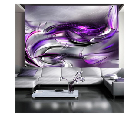 Tapet Purple Swirls