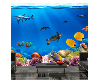 Foto tapeta Underwater Kingdom 140x200 cm