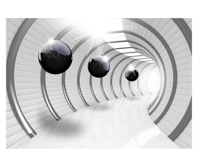 Foto tapeta Futuristic Tunnel 140x200 cm