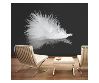 White Feather Fotótapéta 193x250 cm