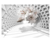 Fototapeta Flowers In The Tunnel 280x400 cm