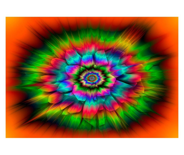 Foto tapeta Kaleidoscope Of Colours 210x300 cm