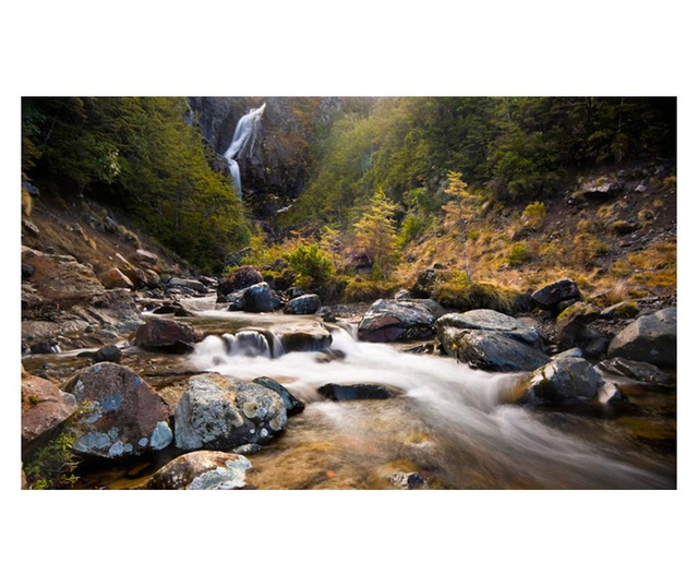 Fototapeta Ohakune Waterfalls In New Zealand 270x450 cm