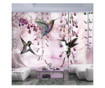 Foto tapeta Flying Hummingbirds Pink 280x400 cm