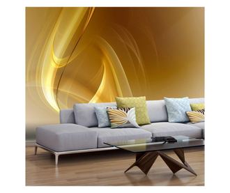 Foto tapeta Gold Fractal Background 231x300 cm