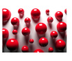 Foto tapeta Red Balls 245x350 cm