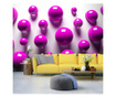 Foto tapeta Purple Balls 245x350 cm