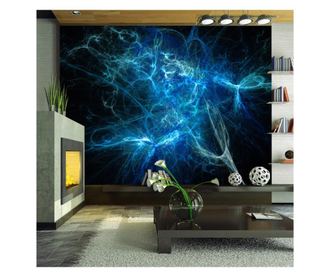 Foto tapeta Blue Lightning Bolts 231x300 cm
