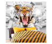 Foto tapeta Tiger Jump 140x200 cm