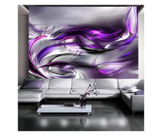 Foto tapeta Purple Swirls 280x400 cm