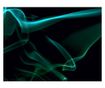 Foto tapeta Blue Smoke Waves 270x350 cm