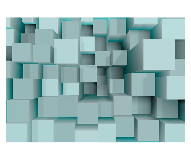 Foto tapeta Blue Puzzle 140x200 cm