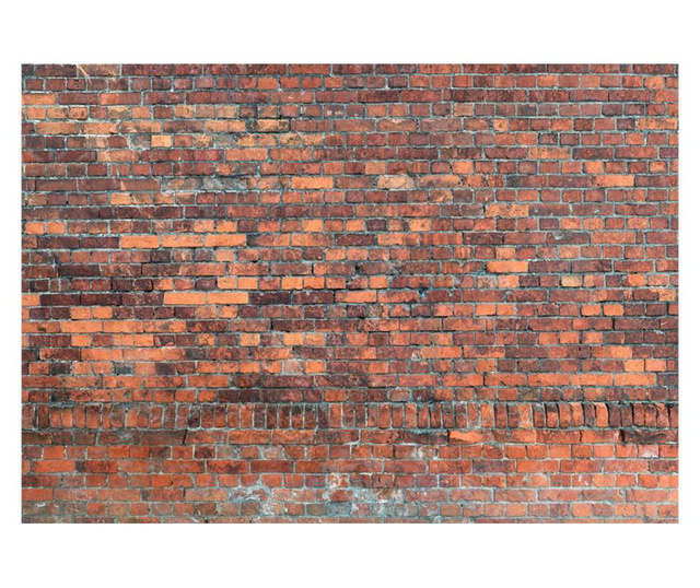 Foto tapeta Vintage Wall Red Brick 280x400 cm
