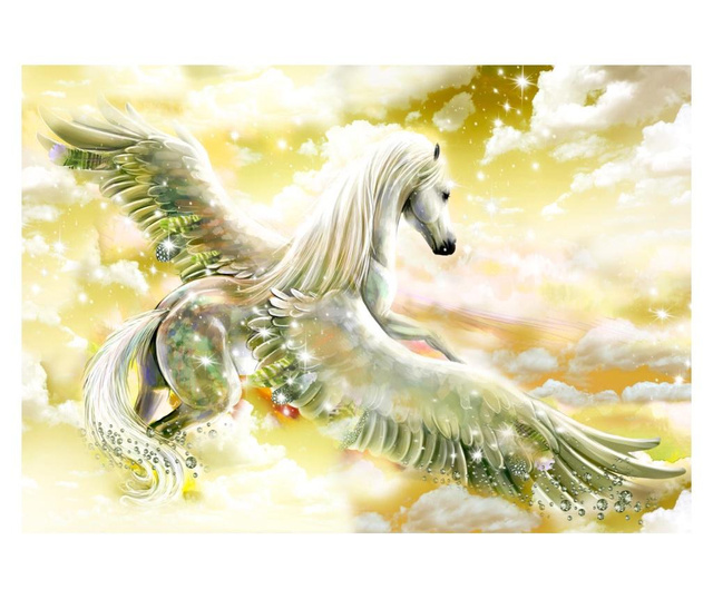 Fototapeta Pegasus Yellow 245x350 cm