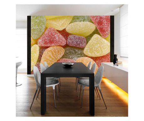 Foto tapeta Tasty Fruit Jellies 270x350 cm