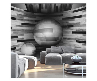 Foto tapeta Gray Sphere 140x200 cm