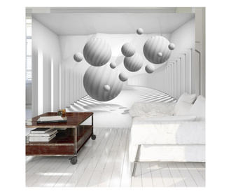 Fototapeta Balls In White 210x300 cm