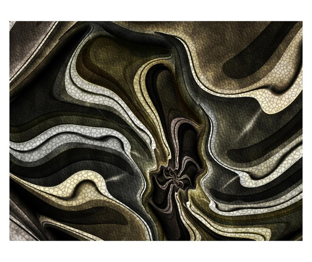 Foto tapeta Green And Brown Textured Fractal 309x400 cm