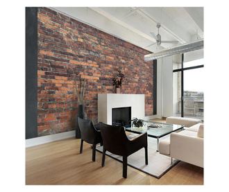 Foto tapeta Vintage Wall Red Brick 175x250 cm