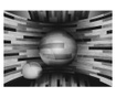 Foto tapeta Gray Sphere 280x400 cm