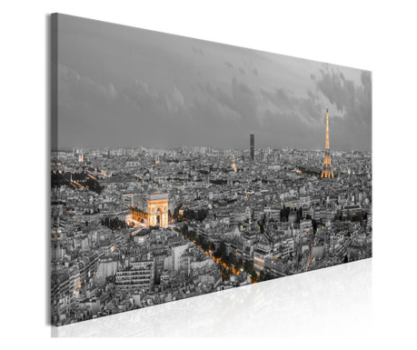 Картина Panorama of Paris (1 Part) Narrow 120x40
