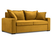 Brussels Yellow Kihúzható háromszemélyes kanapé