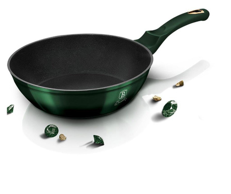 Βαθύ τηγάνι με καπάκι Emerald 24 cm