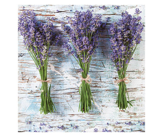 Set 20 serviet Lavender