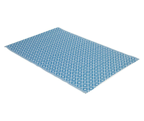 Covor pentru exterior Greemotion, Pinir Blue, 150x200 cm, albastru