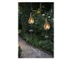 Lampa solara cu LED Näve, Flamme, metal, LED not changeable, 13x7x84 cm