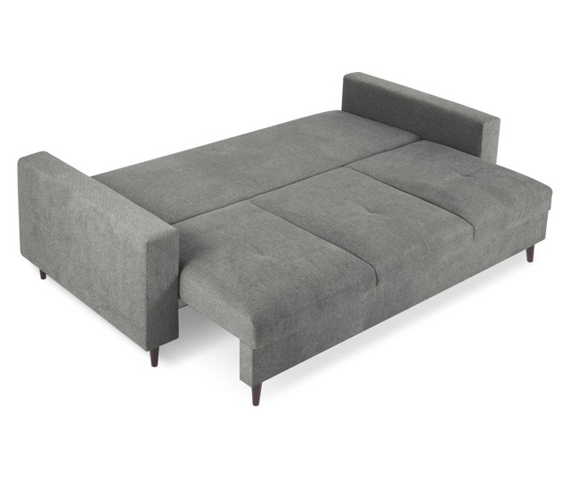 Tempo Grey Kihúzható háromszemélyes kanapé