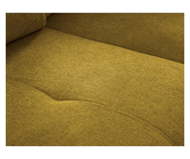 Tempo Mustard Kihúzható háromszemélyes kanapé