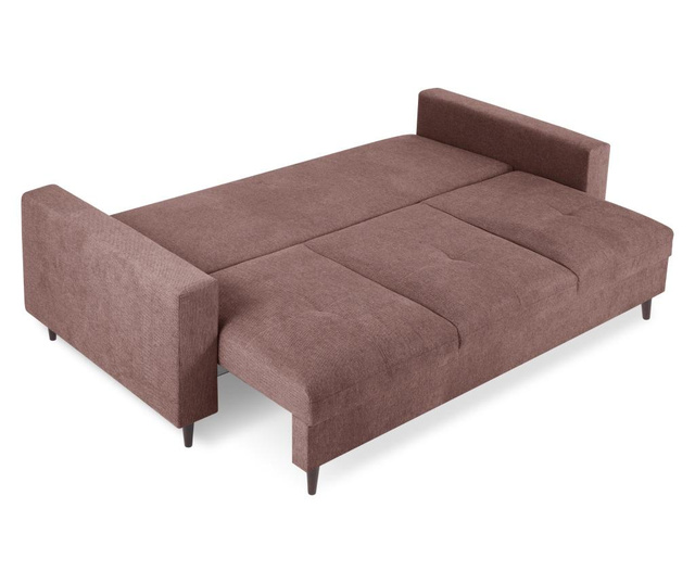 Tempo Pink Kihúzható háromszemélyes kanapé