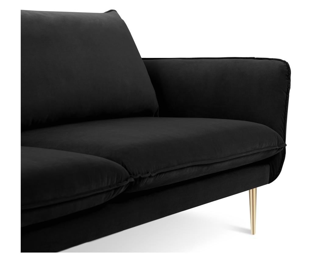 Sofa trosjed Florence Black - 2