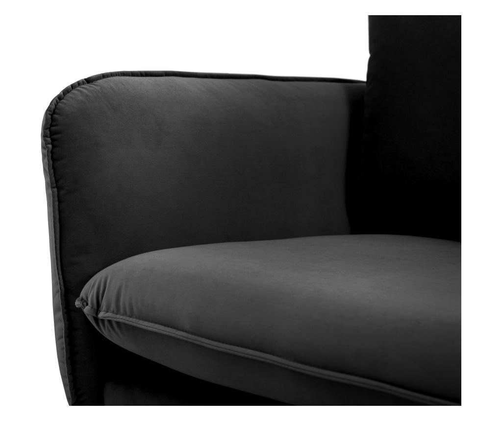 Sofa trosjed Florence Black - 5