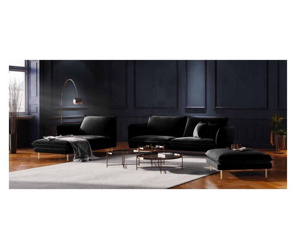 Sofa trosjed Florence Black - 7