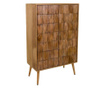 Bufet inferior Creaciones Meng, lemn de Paulownia, 125x76x42 cm
