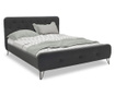 Легло Victoria Dark Grey 160x200 cm