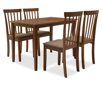 Комплект маса и 4 стола Nilda